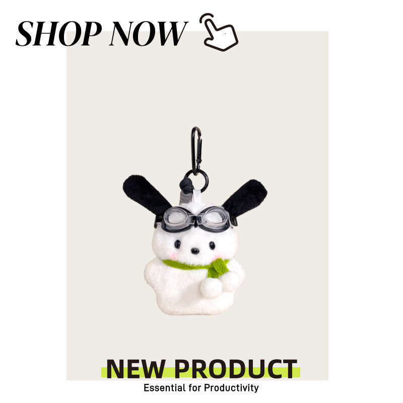 Cute Bag Backpack Pendant Plush Toy Keychain Puppy Ornament Creative Gift