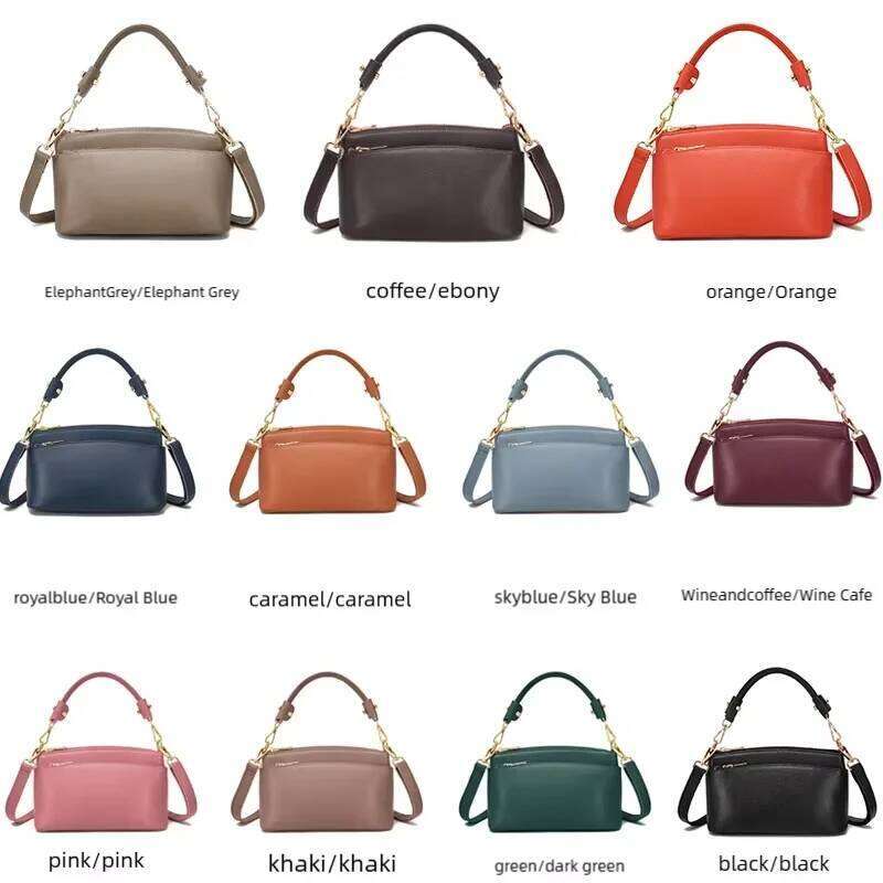 Women Cowhide Genuine Shoulder Bag Lady Luxury Designer Fashion Retro Bags Female Cow Real Leather Handbag For Ladies