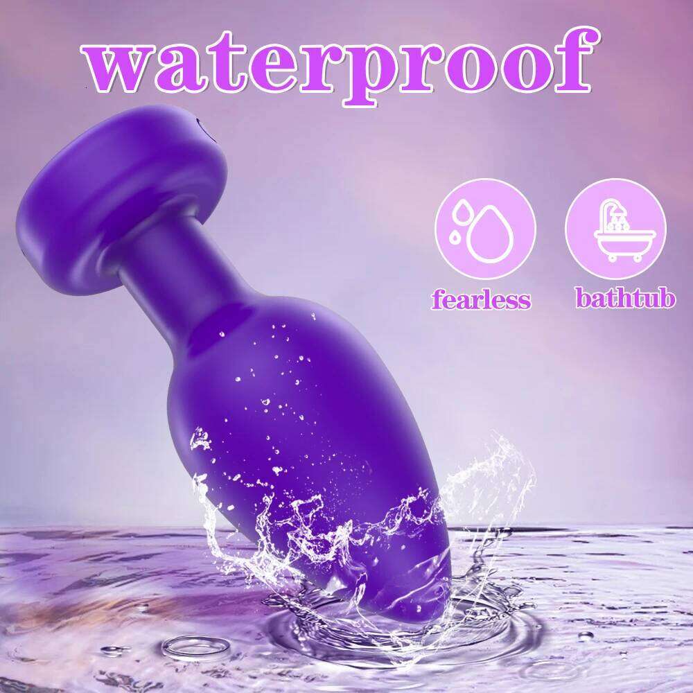 Anal Vibrator Butt Plug Prostate Massager Vagina Female Masturbator Dildo Wireless Remote Adult Sex Toys For Women Men Gay 18+ Z260312