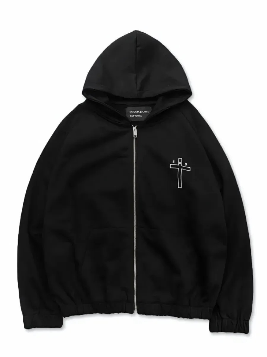 Y2k American Trendy Letter Printing Hoodies Men Grunge Hip Hop Streetwear Sweatshirt Tops Goth Oversized Hoodie Men Clothing 260311