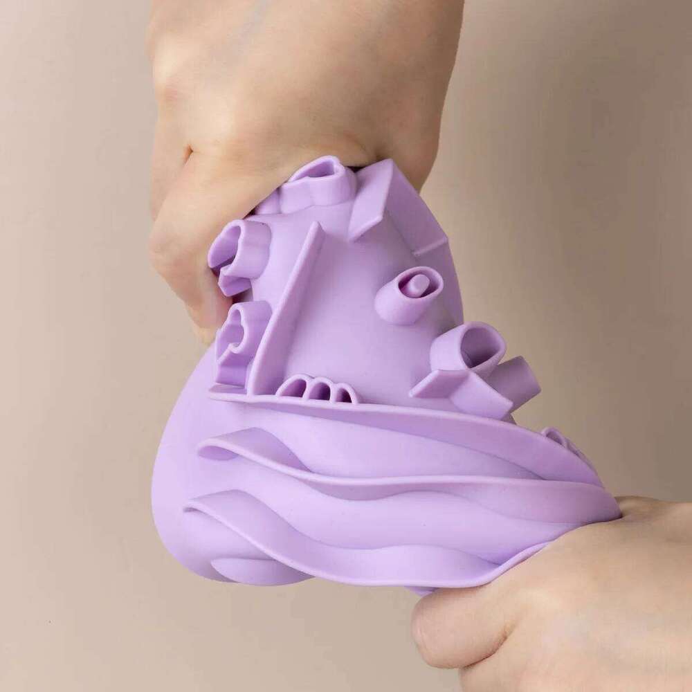 1Pc Silicone Pet Slow Feeder Food Mat Anti-Slip Lick Bowl for Dogs and Cats 26Y0312