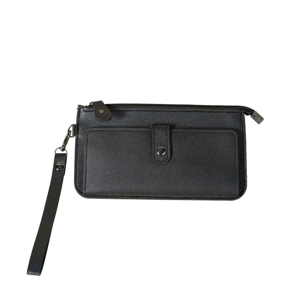Luxury fashion wallet New Women S Long Multi Functional Wallet Multiple Slots Simple Portable Buckle Card Holder Clutch