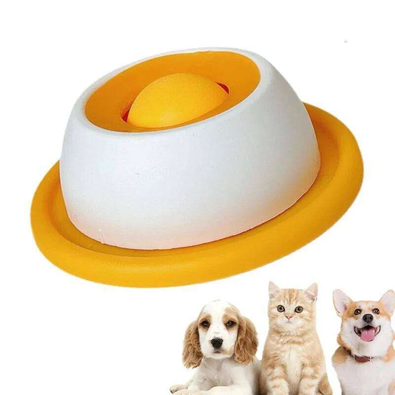 Lick Dogs Interactive Dog Toys Slow Feeder Food Dispenser For Puppy Training Enrichment Cat Feeding Crate Accessory 26Y0312