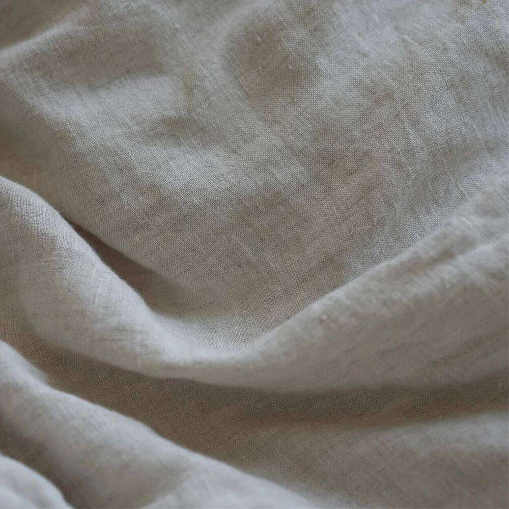 Zipper Duvet and 2 Pillowcases Pure Linen Bedding Set Single Couple Quilt Cover King Queen Double Size Bed H260312