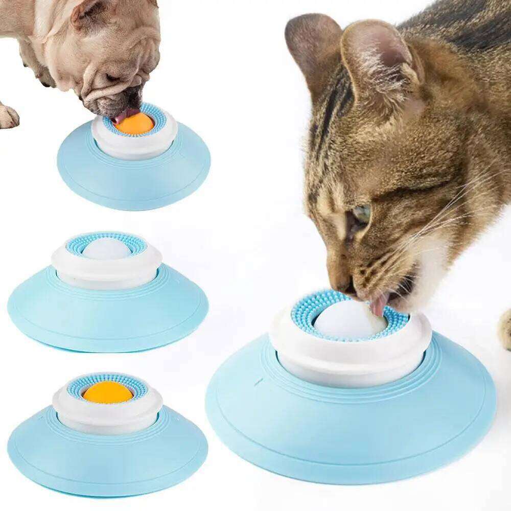Dog Food Leakage Lick Snuffle Mat Slow Feeder Boredom Buster Teeth Cleaning Tongue Scraper Interactive Toy For Sm 26Y0312