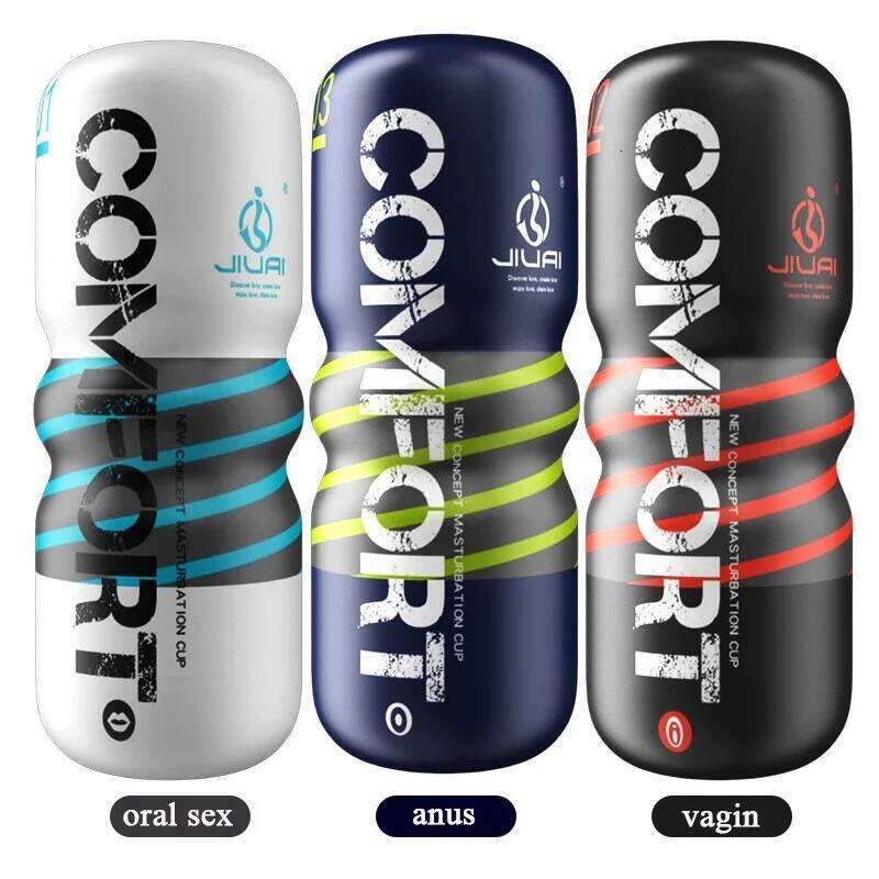 NIGF Vaginal masturbation thrilling simulation of vaginal oral anus airplane cup sucking sex toys male adult products Z260312