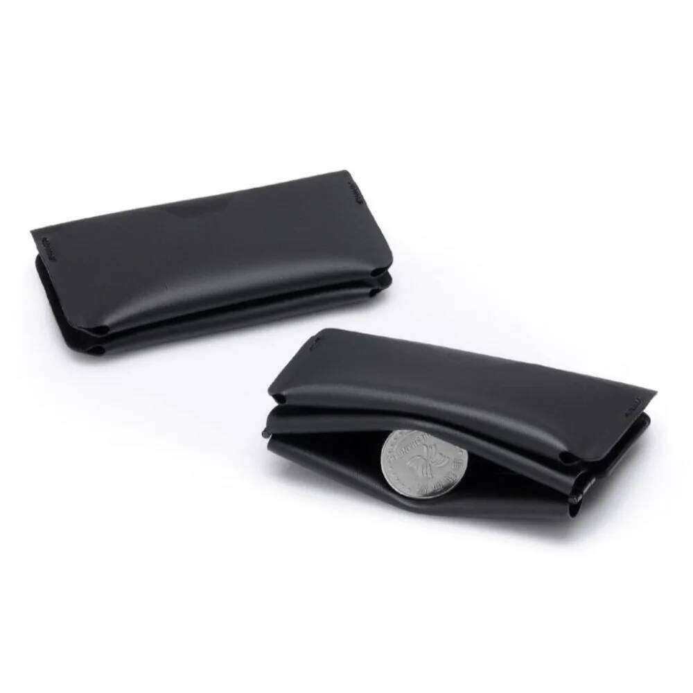 Portable Ultra-light ID Business Card Holder Mini Folding Wallet Multiofunctional Magnetic Buckel Coin Purse EDC Pouch