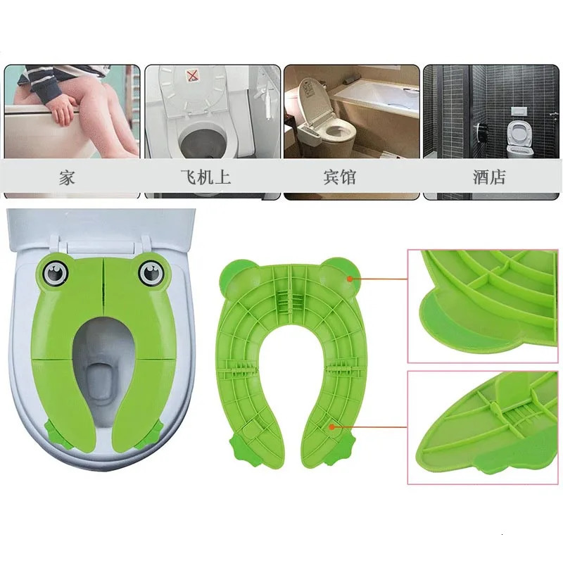 Kids Portable Travel Potty Seat Pad Baby Folding Toilet Training Cover Toddler Urine Assistant Cushion Children Pot Seater 260311