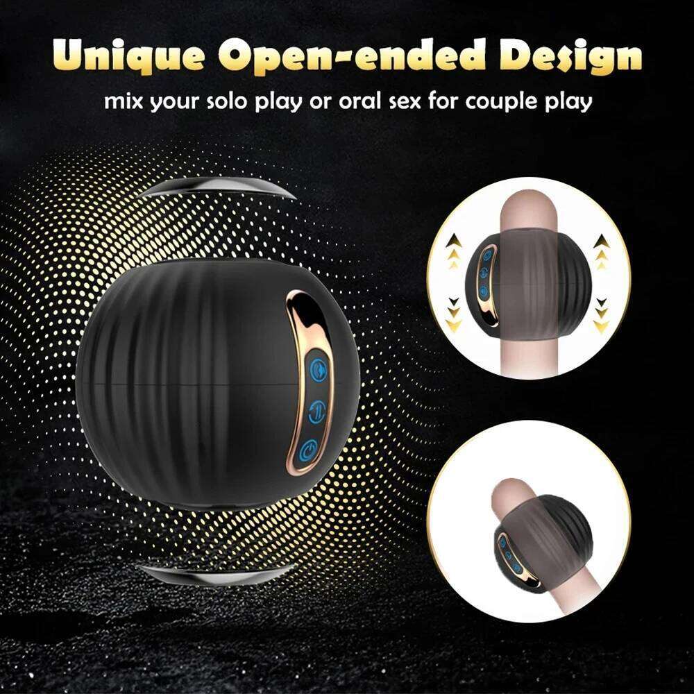 Telescopic Rotation Male Masturbator 3D Realistic Sleeve Vagina Masturbation Equipment Sex Toys for Men Automatic Mastubator Z260312