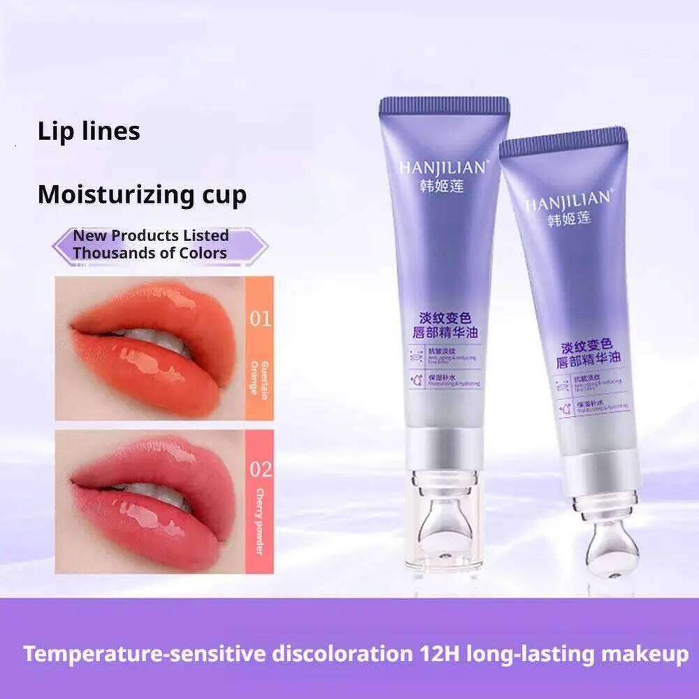 2Colors Crystal Temperature Change Moisturizing Lipstick Star Brilliant Jelly Shinny Lip Balm Long-lasting W260311