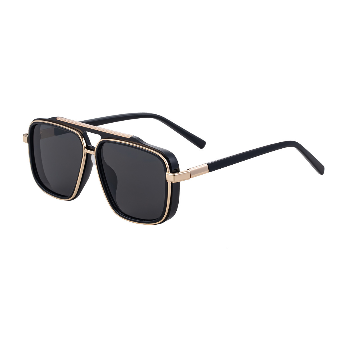 2026 New Fashion Square Frame Polarized Unique Retro High-end Sun Protection Sunglasses for Men,