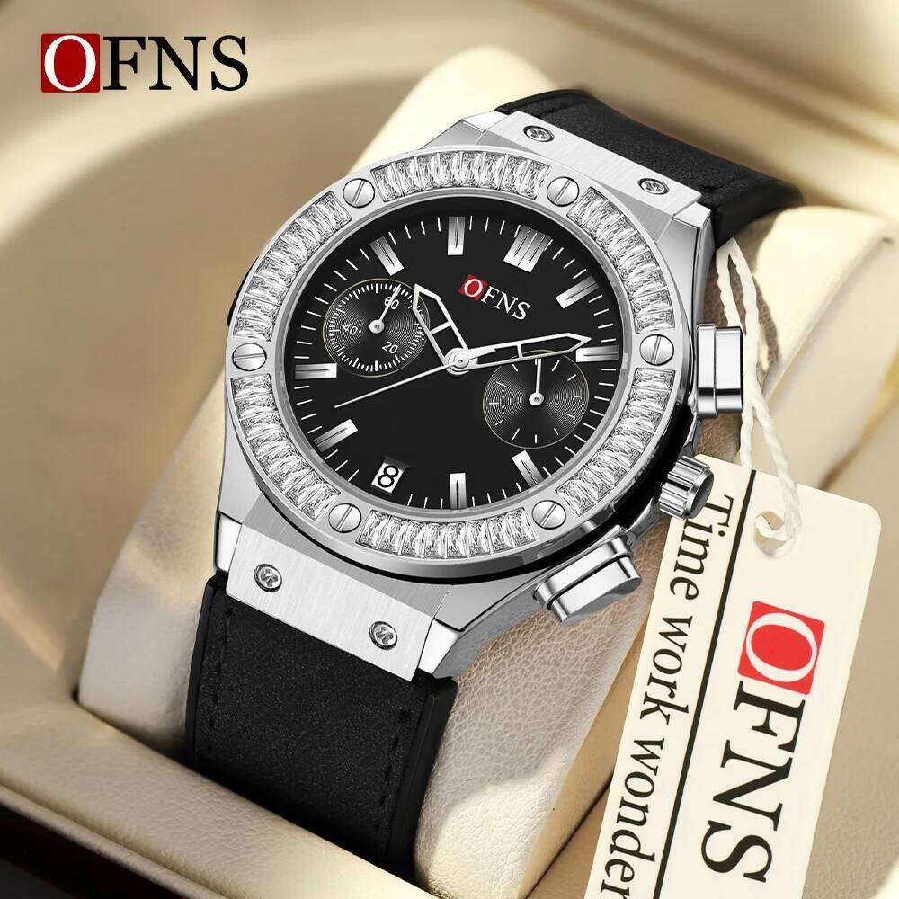 OFNS New 1530 Fashion Waterproof Luminous Calendar Luxury Women's Quartz Watch 2025