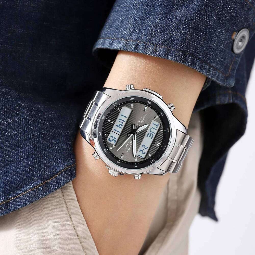 SKMEI 2049 Mens Sport Watch Light Waterproof Electronics Clock Countdown Timer Digital Men Wristwatches Relogio Masculino 1850