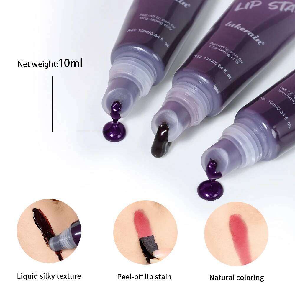 Peel Off Stain Waterproof Resistant Lipsticks Cheap Lip Gloss Matte Tick for Lips Labios Inks Tattoos Makeup Ink Tint W260311