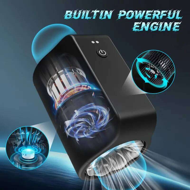 Automatic Men Masturbators Penis Vibrator Rotating Stimulation Realistic Pussy Male Stroker Fully Waterproof Blowjob Sex Toys Z260312