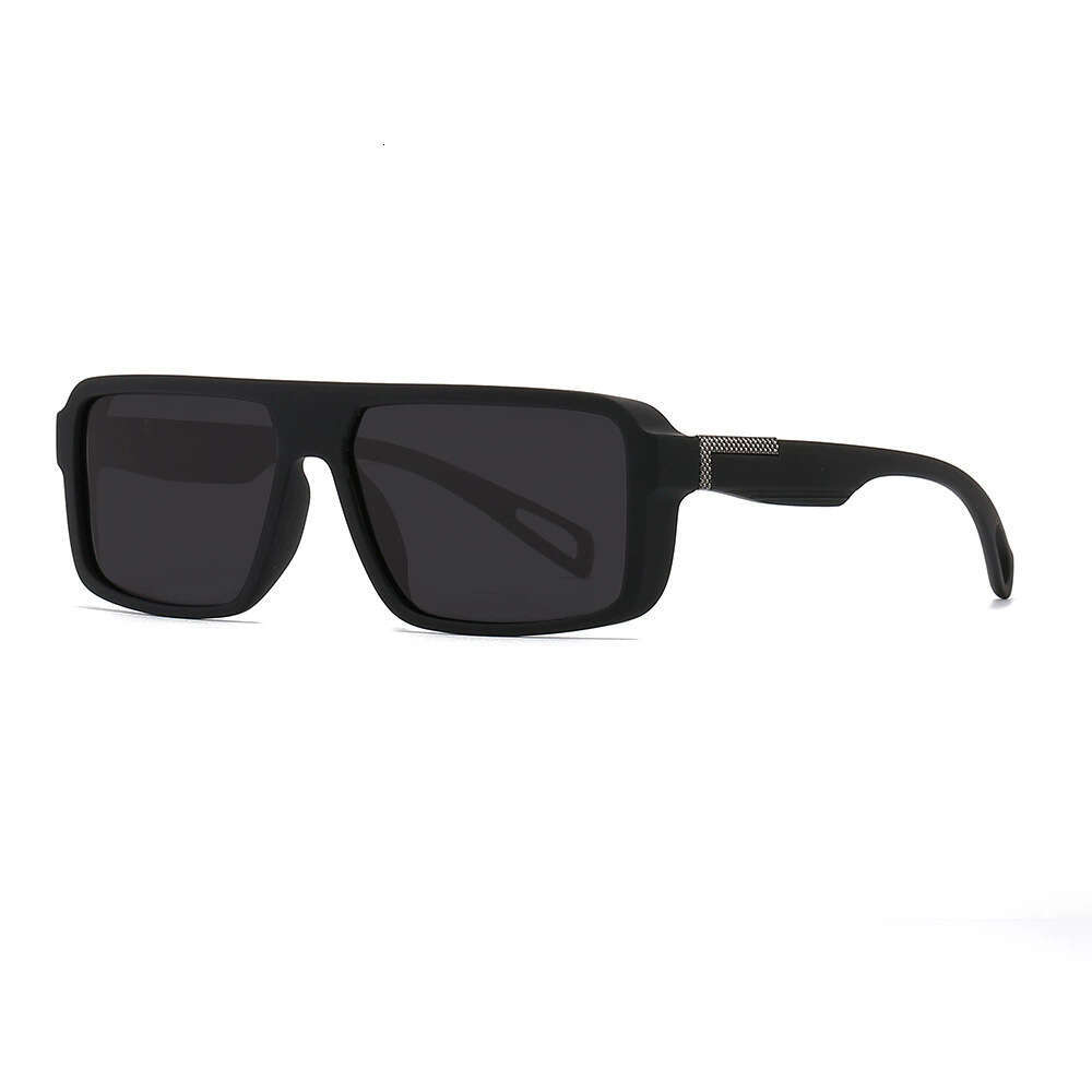Designer Sunglasses fishing glasses driving glasses square glasses for men beach sun glasses Polarized black lens black frame vacation