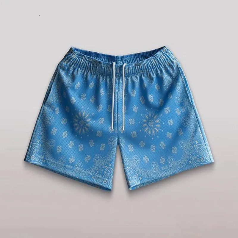 American Shorts Cashews Graphics Men Casual Daily Beach Short Pants Hawaii Swimming Swim Trunks Cool Ice 260228