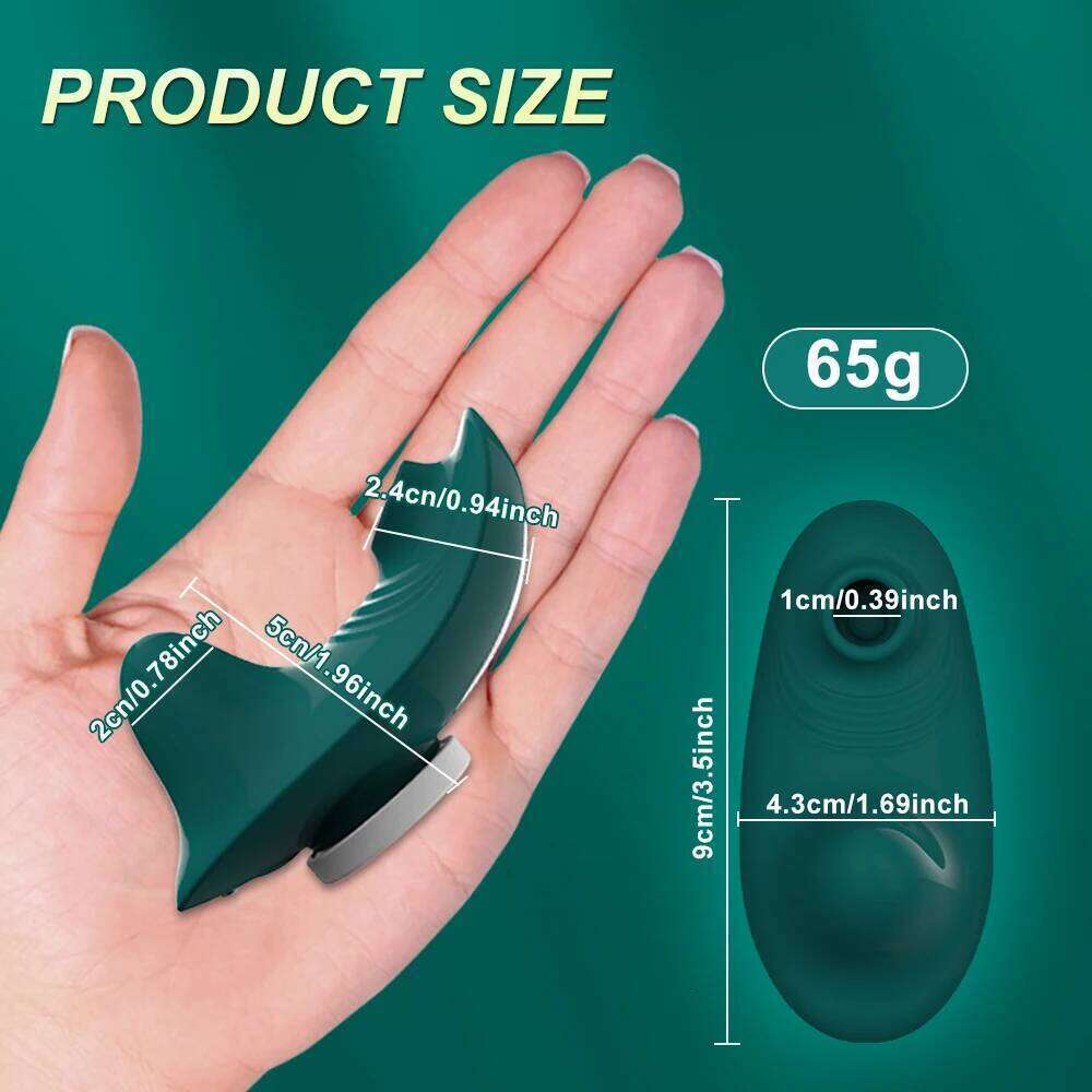 Wearable Mini Vibrator For Women Clitoris Sucker App Bluetooth Remote Control Vibro On Sexy Panties Adults Sex Toys Stimulator Z260312