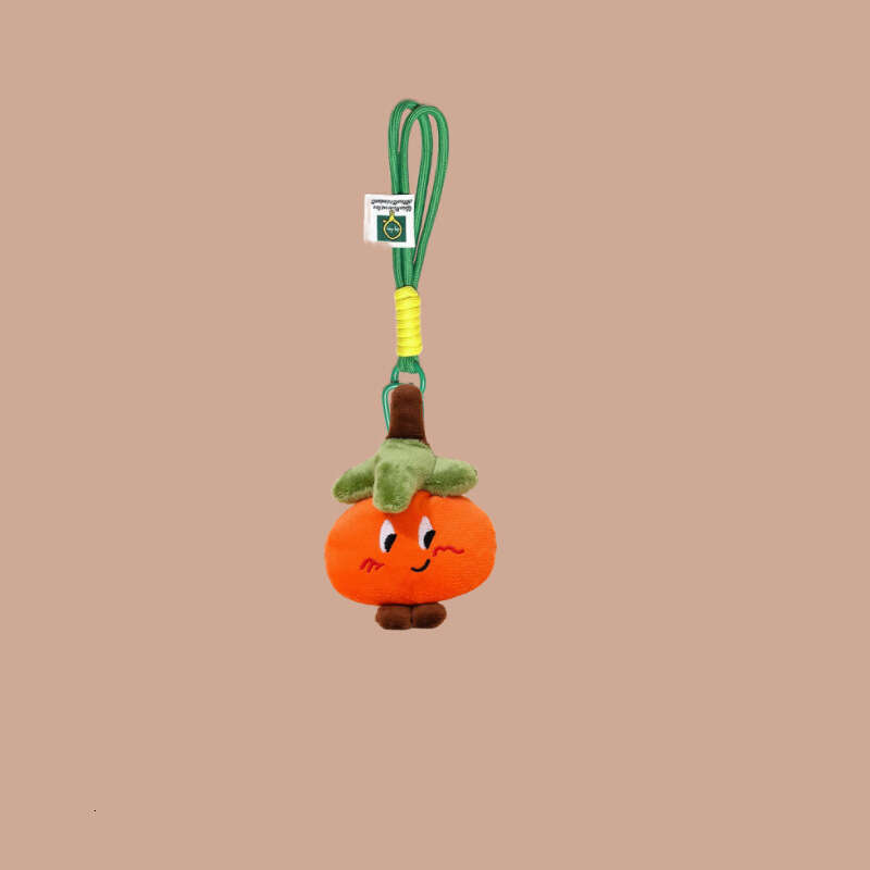 Creative Vegetable Funny Expression Onion Ginger Garlic Fruit Plant Plush Pendant Keychain Claw Machine Doll Wholesale