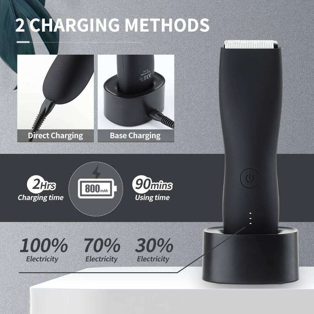 Professional Clipper Rechargeable Beard Trimmer Cutting Machine Electric Shaver For Body Hair Shaving Safety Razor C260312