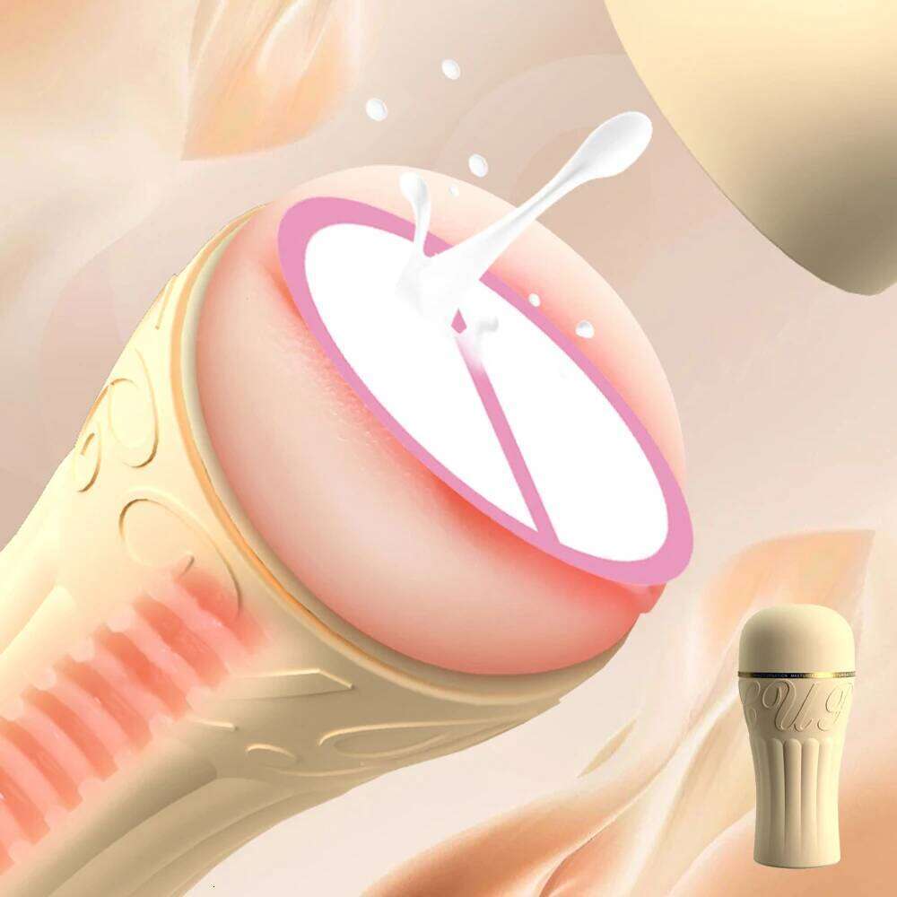 Pusssy Male Masturbator Massager Sex Toys Sucking Cup for Men Pussy Vagina Pocket Penis Tooys Oral 18 Z260312