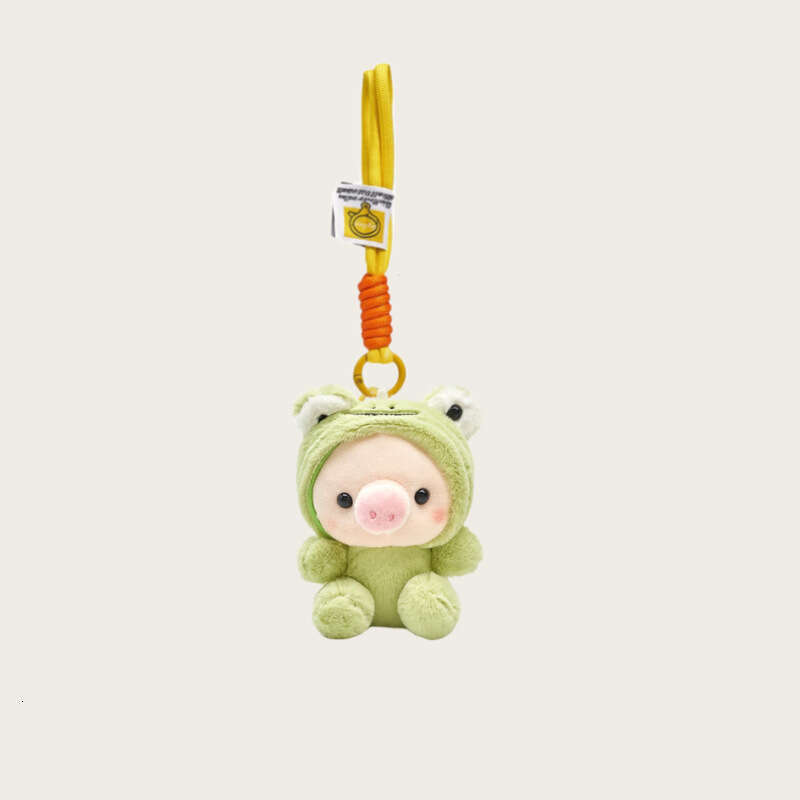Bag Pendant Girl Doll Small Toy Backpack Decoration Cute Transformed Pig Plush Keychain Cartoon Couple