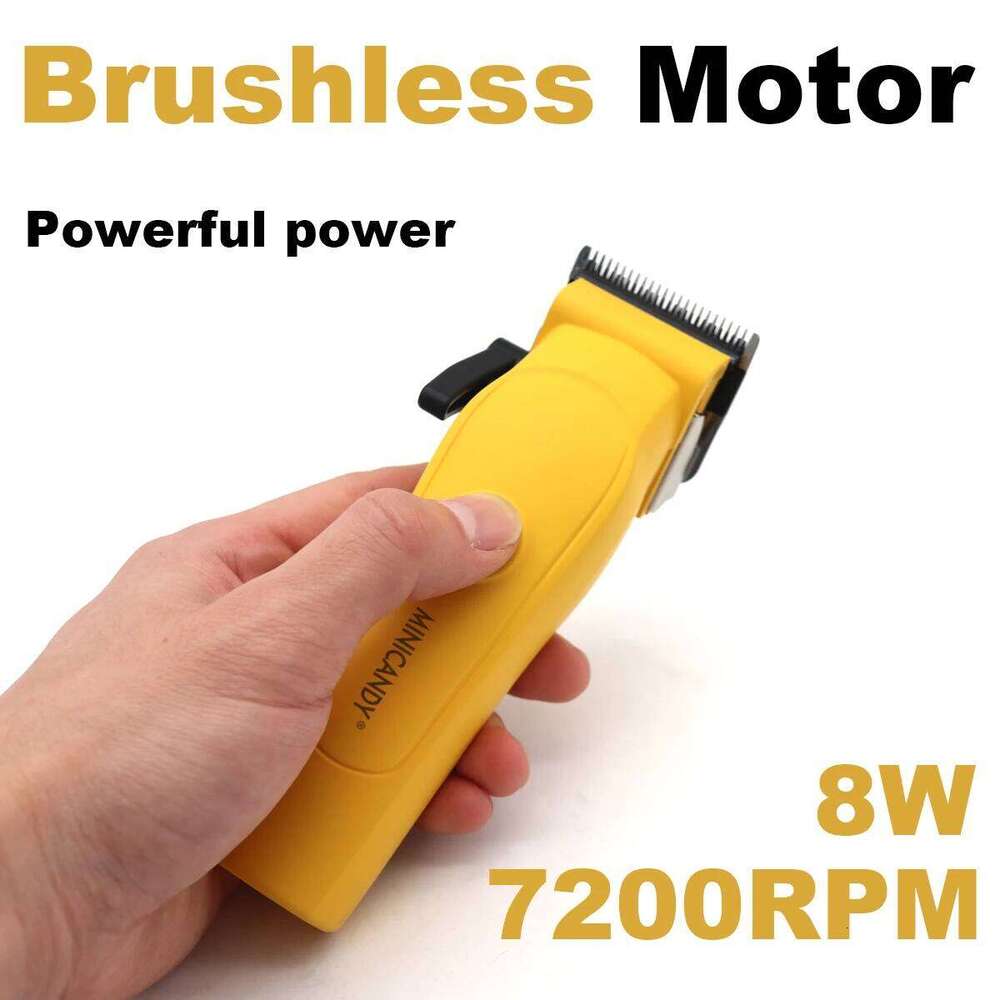 JUCAI Professional Clipper Kit for Men with Brushless Motor DLC Blade 10000RPM With Base Charger Barber Hair Cutt Machines C260312