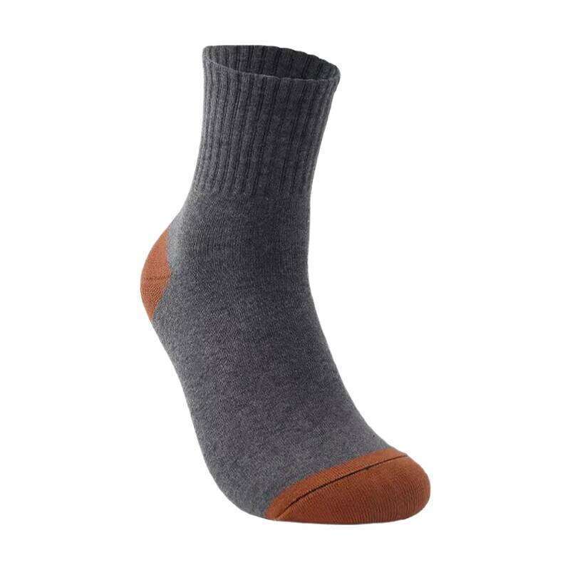 5 Pairs of Autumn Winter MEN'S Sports for Summer Leisure, Sweat Wicking, Lightweight and Breathable Basketball Socks Z260312