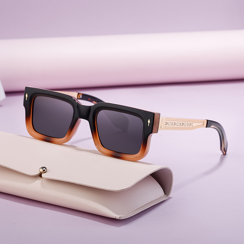 Polarized driving sunglasses for men, retro sunglasses, trendy fishing sun protection glasses