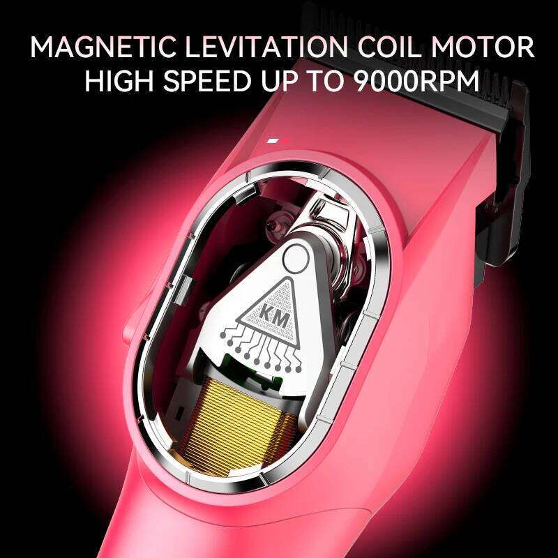 KEMEI Professional Clipper Set DLC Adjustable Intelligent Digital Display Electric USB Hair Clippers KM-8502 C260312