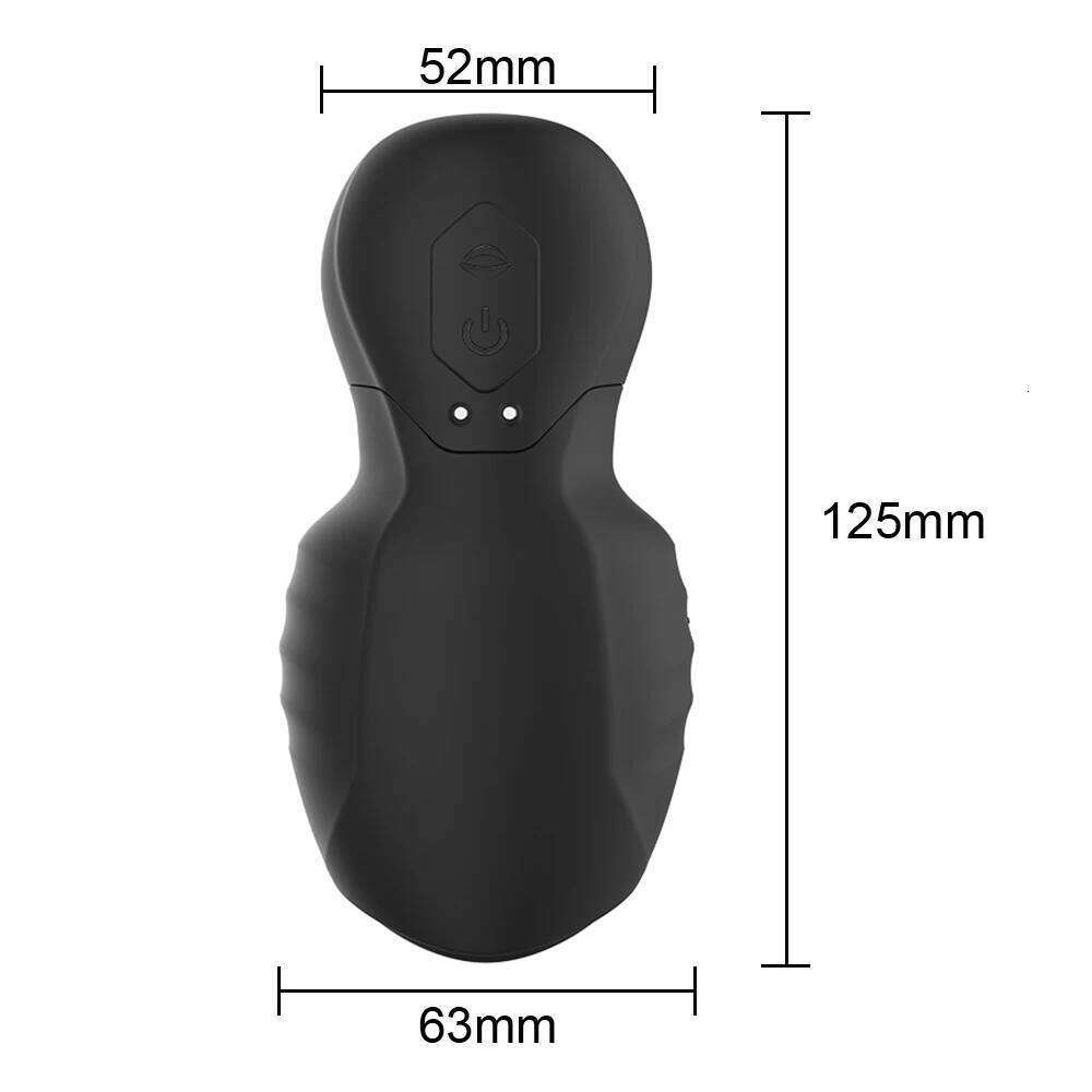 Strong Suction 7+7 Modes Vibrator Penis Trainer Delayed Ejaculation Male Masturbation Cup Erotic Glans Sucking Z260311
