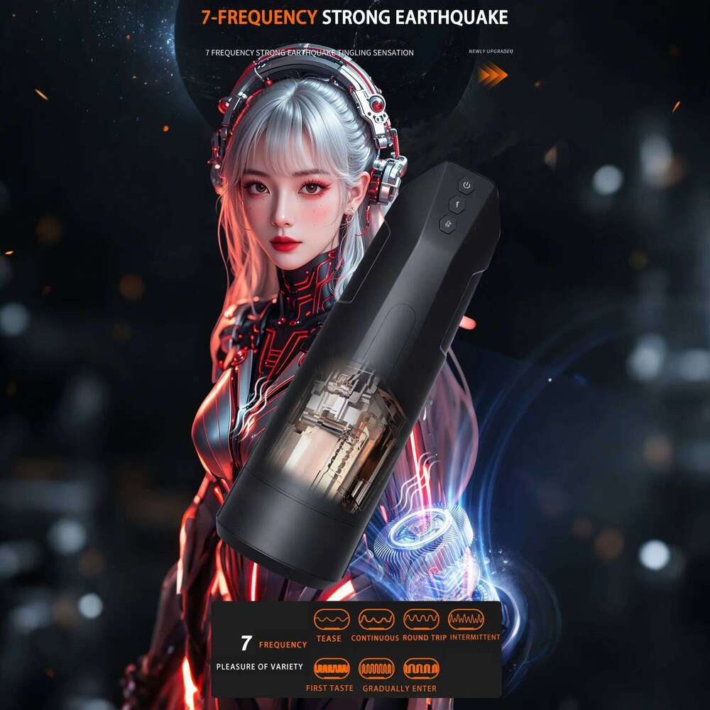 Male Masturbator Automatic Sucking Vibration Blowjob Machine Heating Pussy Penis Pump Masturbation Cup Sex Toys for Men Supplies Z260312