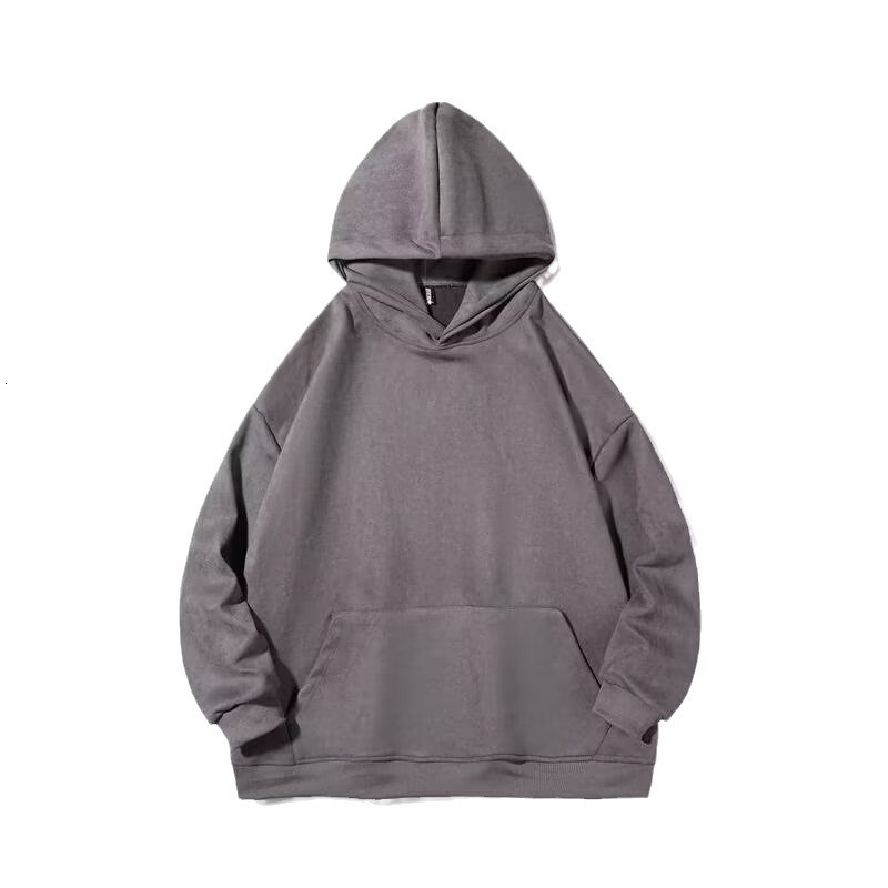 Men's Designer Hoodie Suede Hooded Sweatshirt Autumn/winter New Style Fleece-lined Trendy Brand Oversized Couple's Pullover Jacket