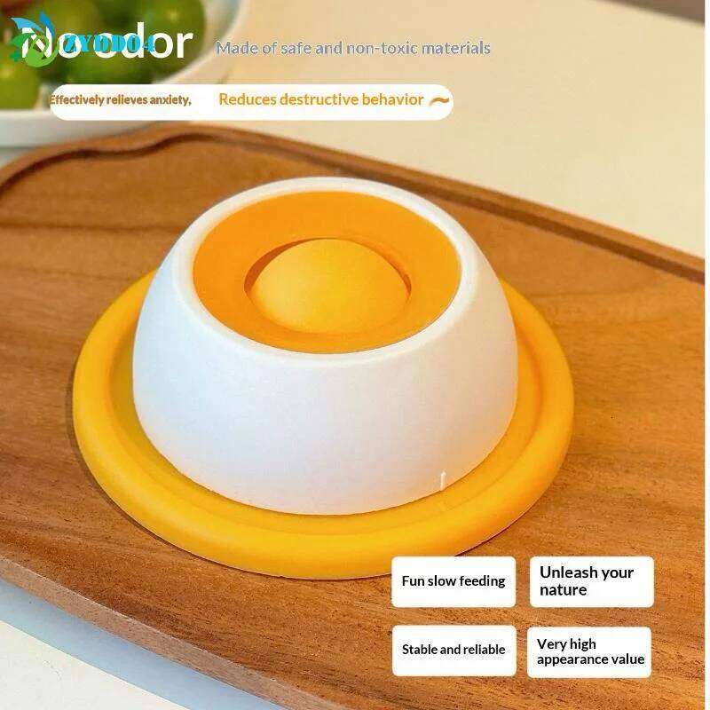 1PCS Interactive Pet Lick Mat Slow Feeder for Dogs & Cats Yogurt Licking Plate Dental Health Snack Bowl 26Y0312