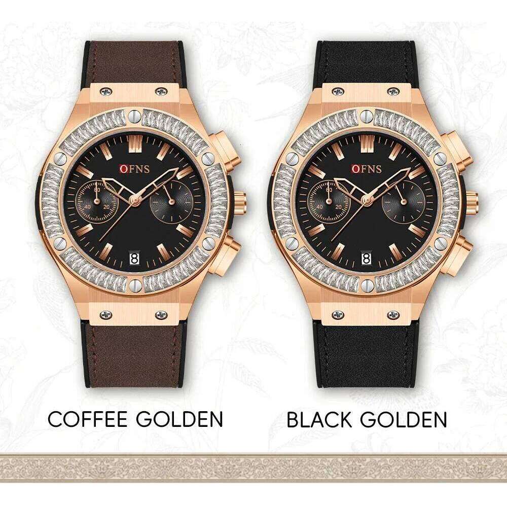 OFNS New 1530 Fashion Waterproof Luminous Calendar Luxury Women's Quartz Watch 2025