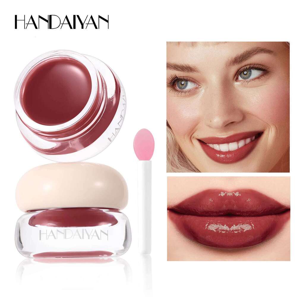 4-Color Jelly Lip Gloss - Hydrating Mirror Shine with Pearl Glow, Non-Sticky Plumping Formula for Juicy Voluminous Lips W260311