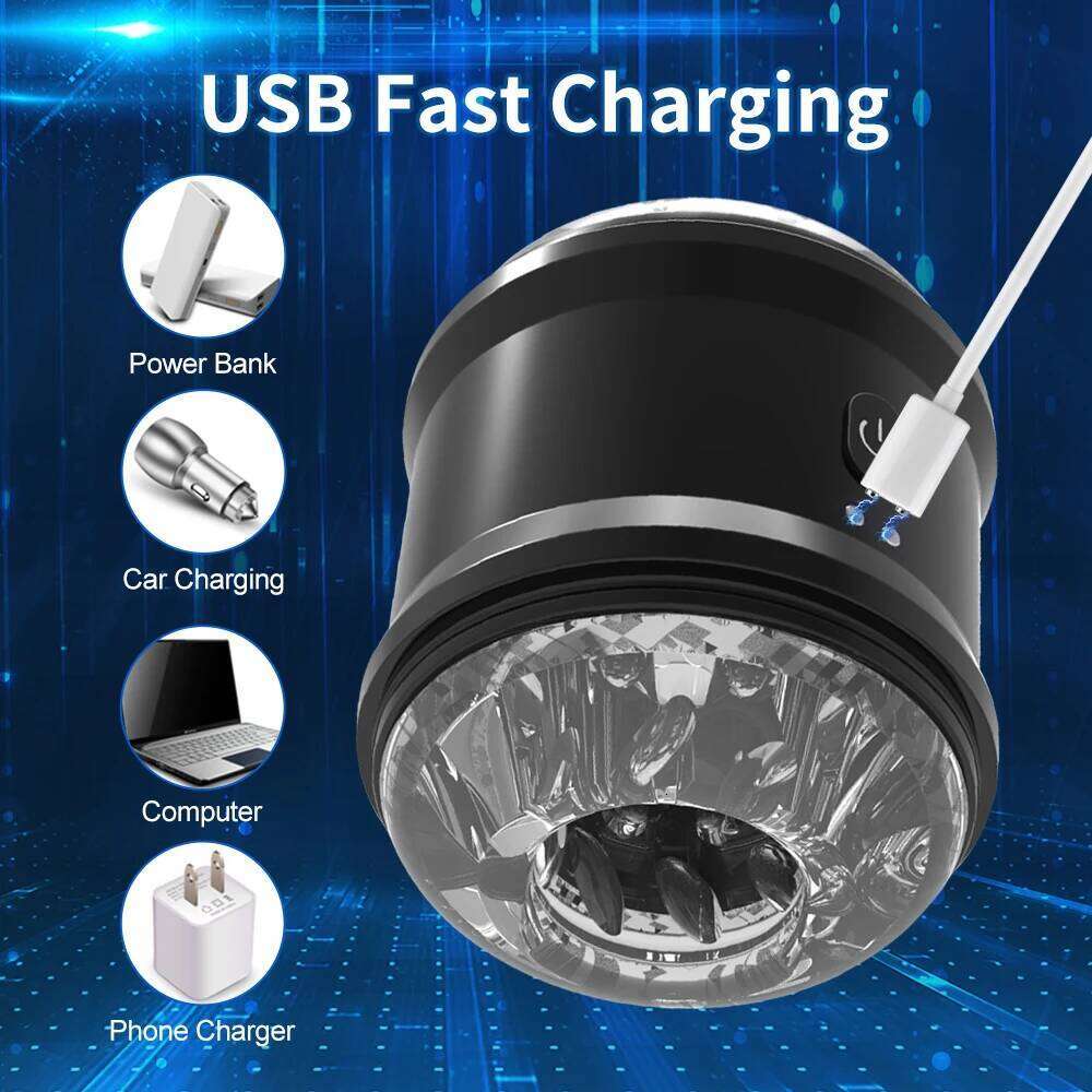 Automatic Masturbator Cup Open-Ended Pocket Pussy Sleeve Sex Toys for Male BlowJob Pleasure Penis Stroker Adult 18+ Z260311