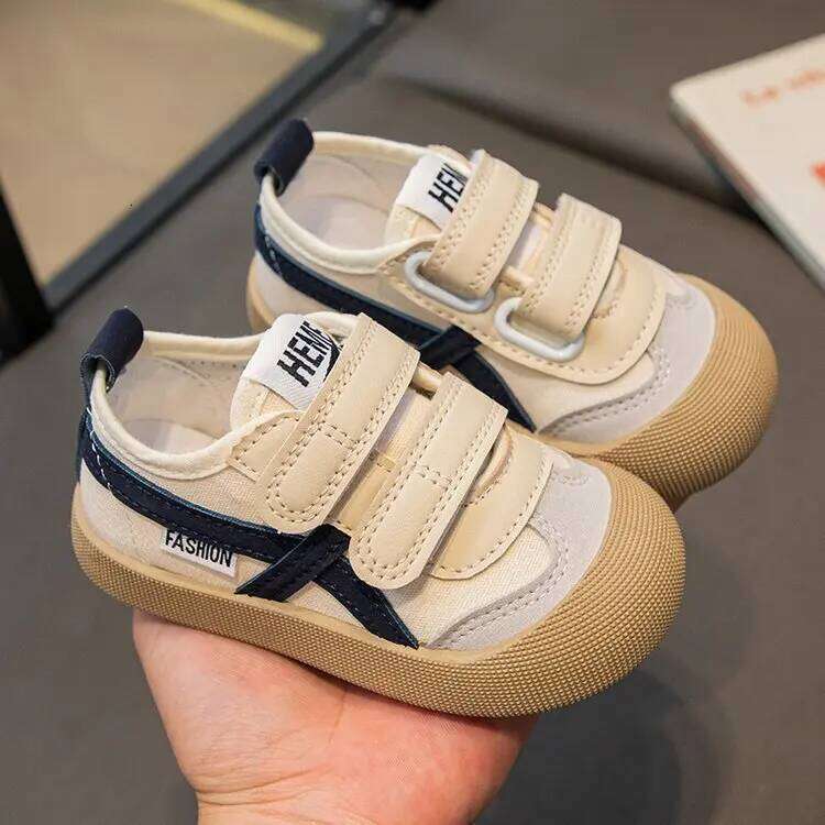 Children Casual Spring Autumn Kids Canvas Soft Breathable Mesh Fashion Design Toddler Boys Girls Shoes H260312
