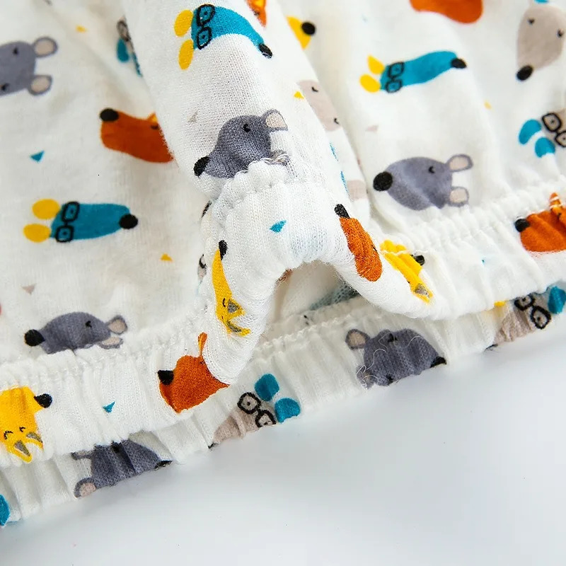 5Piece Breathable Cozy Cotton Boys Briefs Dog Print Pattern Childrens Underwear Suitable For 213 Years Old Panties 260311