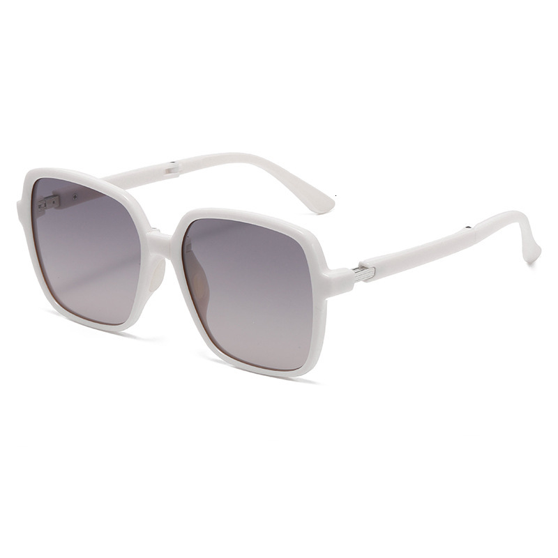2026 New Fashion Large Frame Polarized Folding Sunglasses for Women, Trendy High-End Wholesale