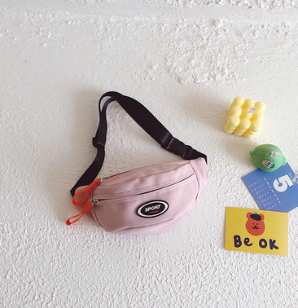 Childrens chest bag boys cool and fashionable crossbody simple individual Korean style Harajuku trave 260311