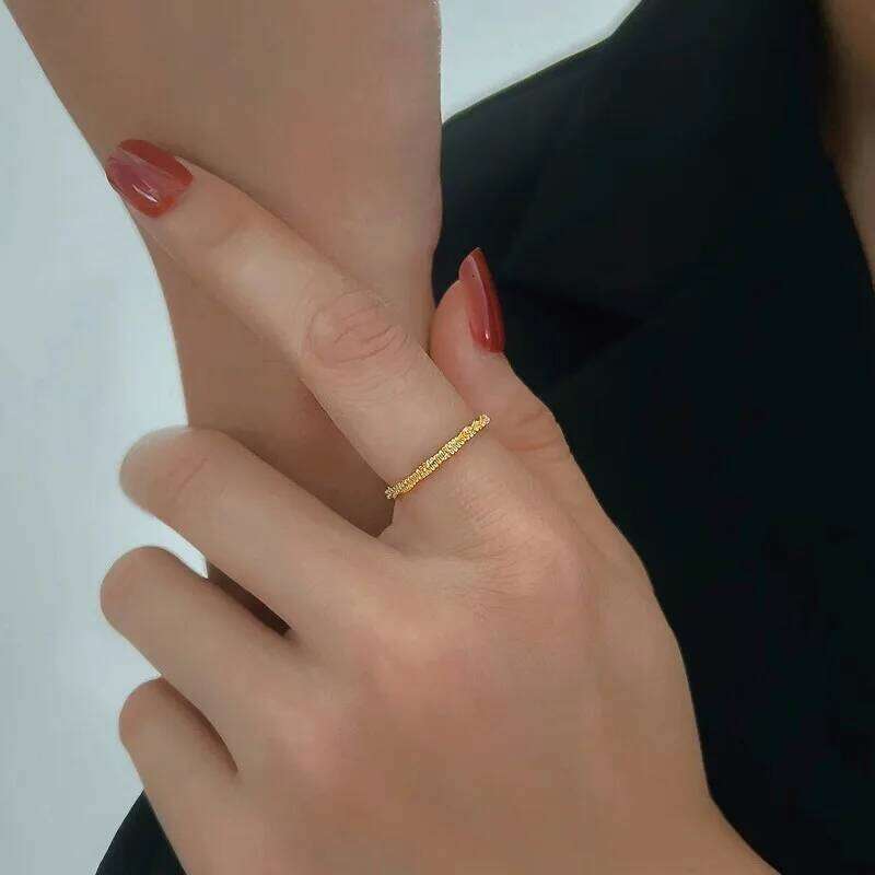 2mm Thin Stainless Steel Flexible Ring Wedding Band for Women Girl Size 5-10 H260312