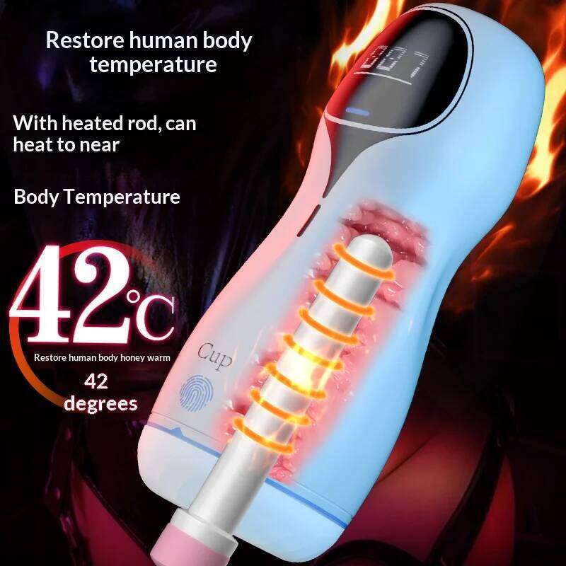 Automatic Mastubator Telescopic Rotation Masturbator Cup Vagina Masturbation Blowjob Adults Sex Toys for Men Male Piston Z260312