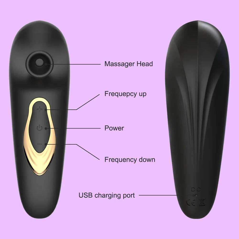 Clit Sucker Sucking Nipples Stimulator Clitoris Vibrator Female Masturbator Adult Goods Sex Toy for Women 18+ Z260312