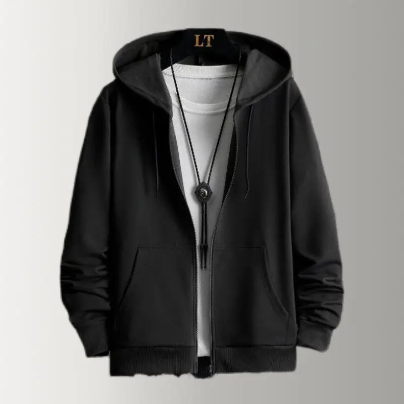Winter Windproof Hoodie - Mens Sherpa Lined Sweatshirt Thermal Zip Up Outerwear Streetwear S-5XL 260311