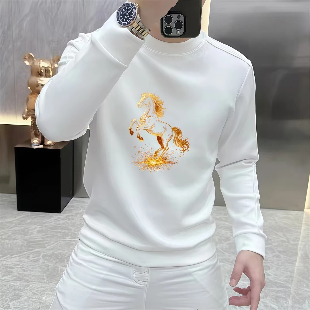 New Style Success Arrives Soon Printed Trendy Autumn Winter Men's Swetshirt Designer Hoodie Csul Round Neck Loose Simple Verstile