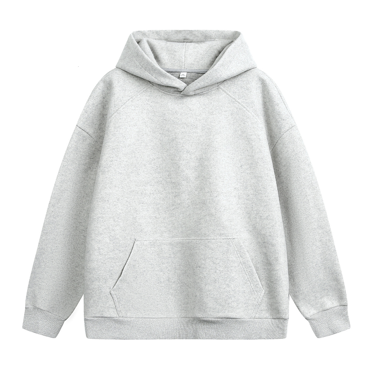 360g Heavy Woolen Hooded Designer Hoodie Sweatshirt Autumn Basic Solid Color Oversized Hoodie Textured Trendy Loose Jacket