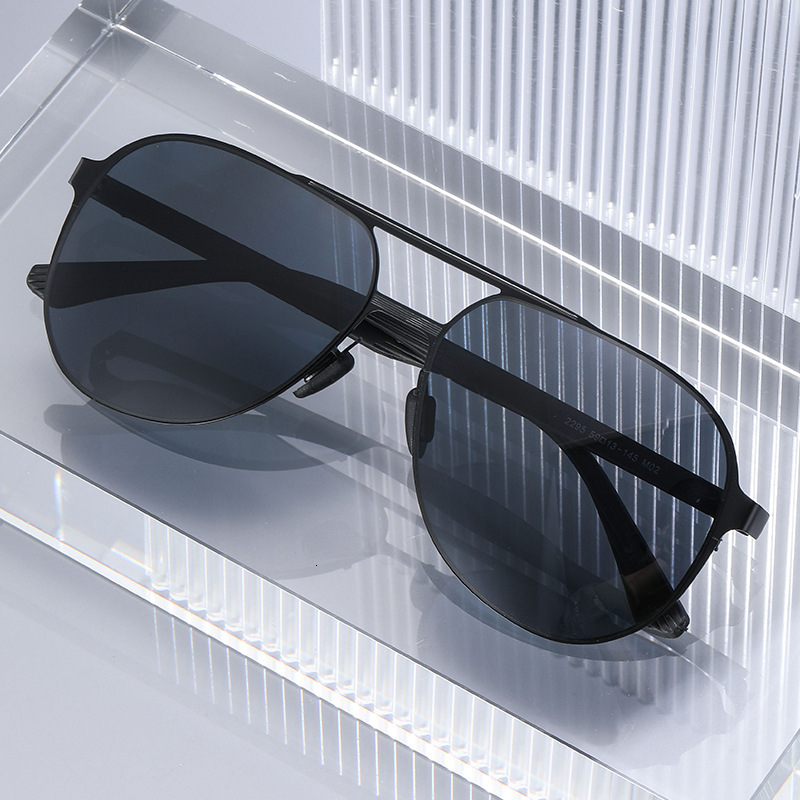 2026 New Fashion Toad-Shaped Large Frame Polarized Sunglasses for Men, Driving Sun Protection Glasses with a High-End Look