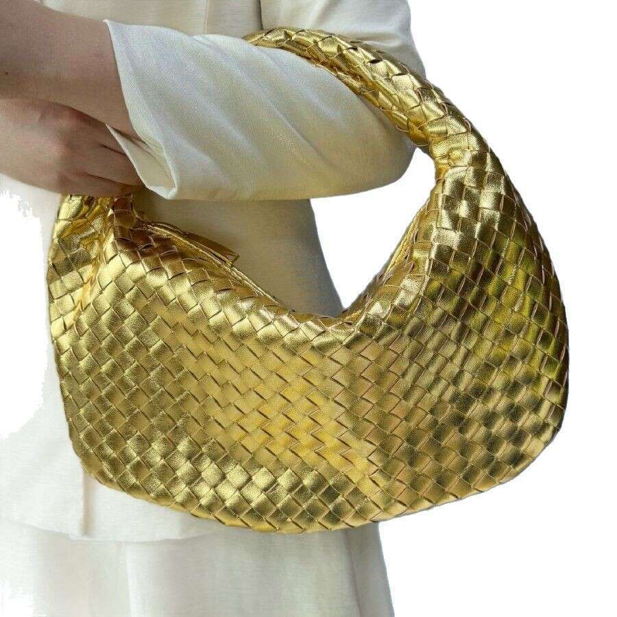 Amazon's best-selling denim bag for women, new woven handbag, shoulder underarm bag, fashionable