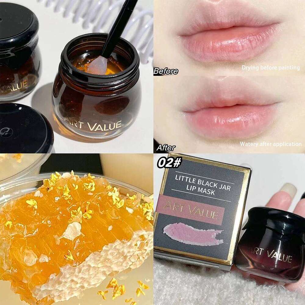 Care Mask Sleeping Day And Night Moisturizing Fade Lines Nourishing Lip Balm Hydrating Repair Anti-Chapped Lips Cosmetic W260311